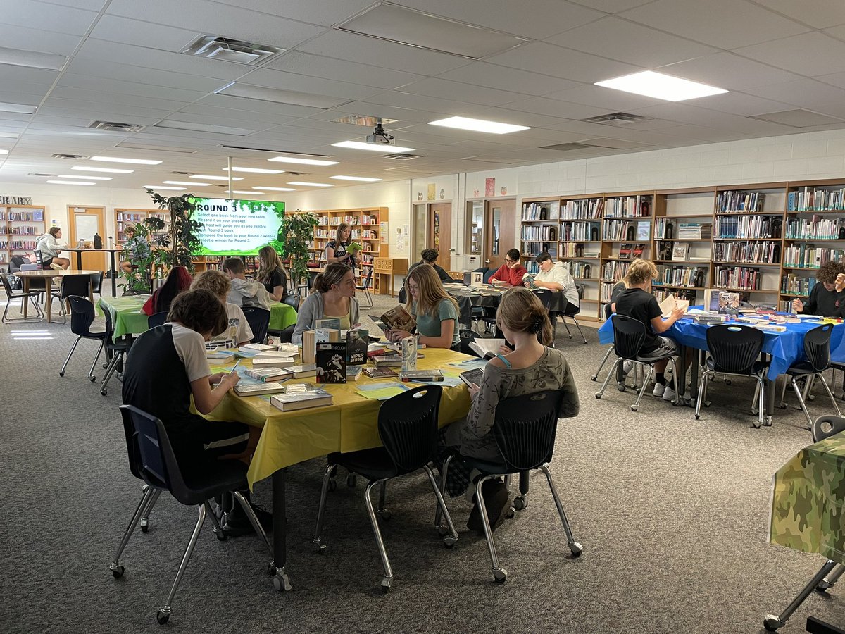Odessa High School Library tweet media