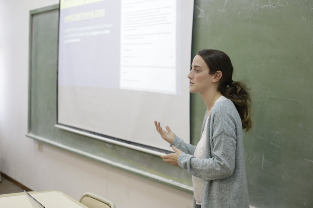 UNVM's tweet photo. Se realizó la charla informativa sobre el concurso @bp_innova 🏫

👉 La UNVM apoya la iniciativa de Banco Patagonia y Tekuonia que invita a potenciar el espíritu emprendedor de las/os estudiantes universitarias/os.

Conocé más sobre #BPInnova en: https://t.co/5x9cPlkBvY https://t.co/yIT6eX6yae