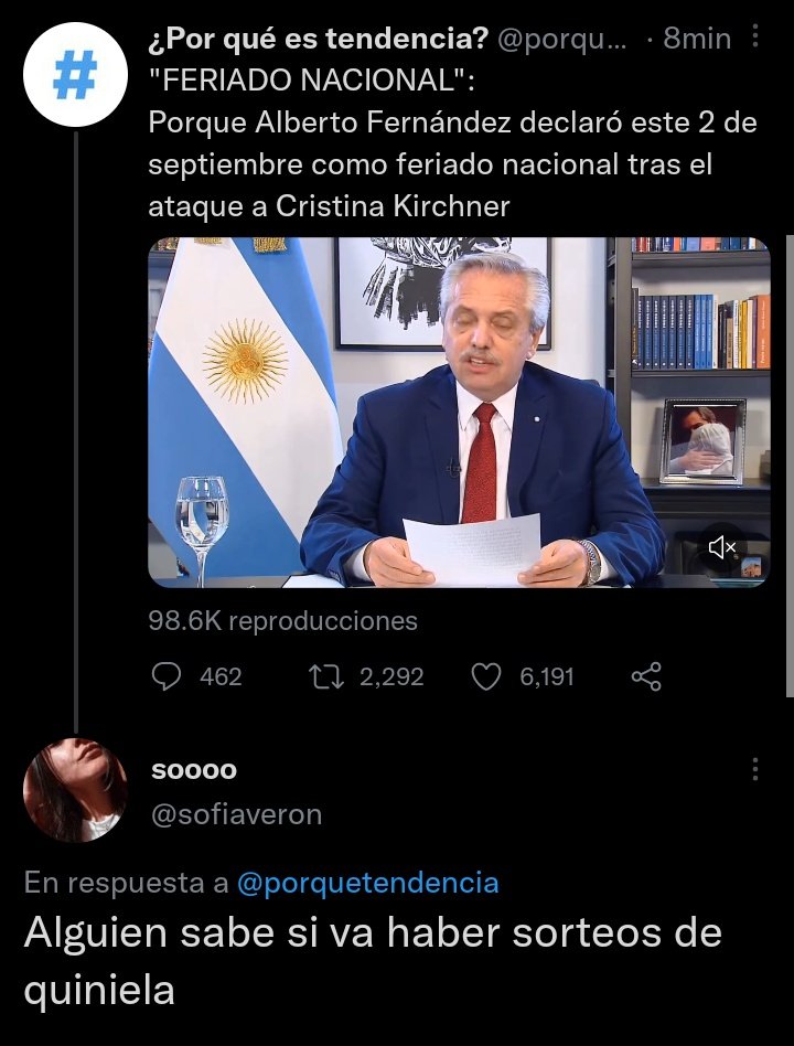 Twitter argentina descripción grafica