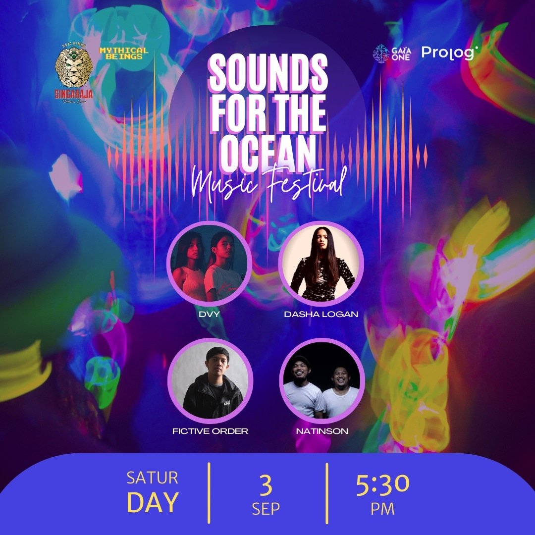 Sounds For The Ocean begins today!!
A festival of love songs to the #ocean as we spread awareness &amp; appreciation as well as celebrate our love for it &amp; the #environment 💚

ps: all #NFTBira attendees get special access to the private concert today 🔥

#NFTsForGood #NFTIndonesia