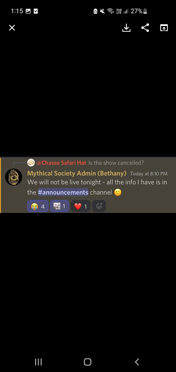 amazzjin's tweet photo. So it is cancelled tonight #goodmythicalevening https://t.co/At1XzuVMdi