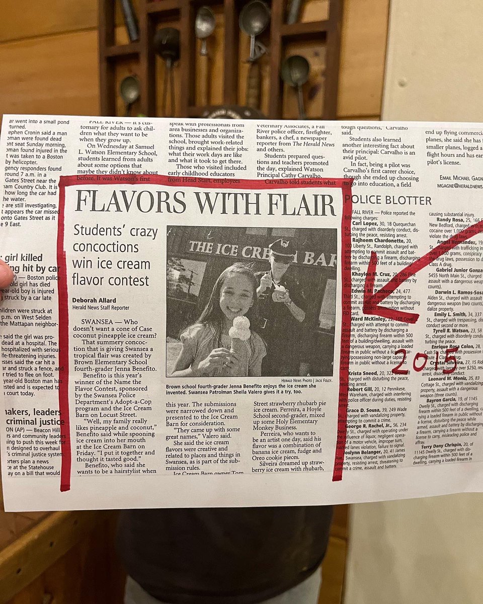 theicecreambarn's tweet photo. #ThrowBackThursday to the 2015 ‘Name a Flavor’ contest winner who is a current member of the #BarnCrew. #woohoo #GetItGirl #Dreams 🥳✨🥳✨🥳 https://t.co/bg8xXXKYbV