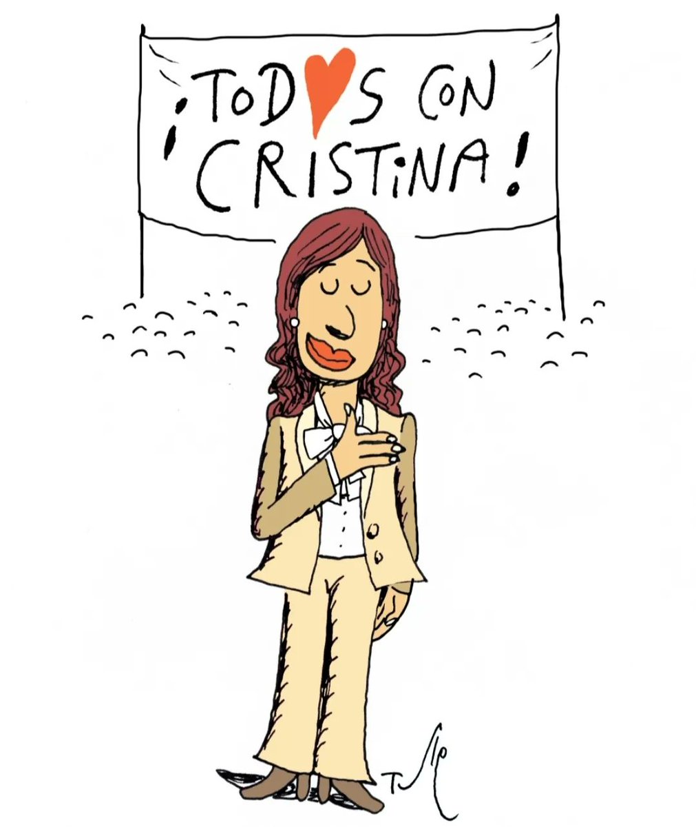 Tod❤️s con Cristina! <a href="/CFKArgentina/">Cristina Kirchner</a>