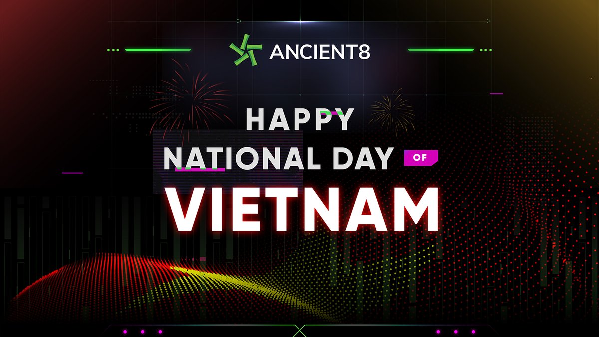 Happy National Day to everyone celebrating Vietnam's Independence Day🇻🇳

Wish you all a splendid and cheerful holiday with your near and dear ones!