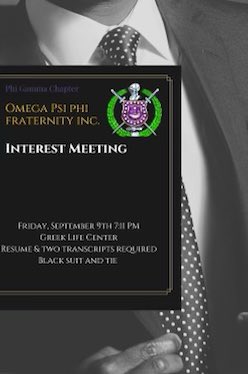SAVE THE DATE… AND DO NOT BE LATE!
Contact your favorite Omega Man if you have any questions