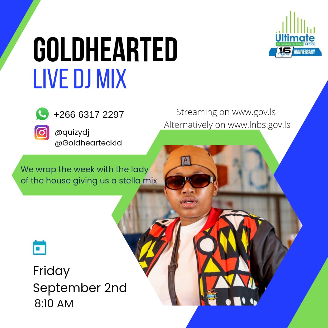 UltimateRadioLS's tweet image. Good morning and welcome to the best breakfast in Lesotho! #UltimateBreakfastWithQuizy with @quizydj, as we step into another weekend. What are your plans for the weekend? 
#ThisMorning 
☀️What's on your mind?
🌤 We chat #MaseruFoodMarket 
⛅️#WIN a ticket to #SpringJumpOff