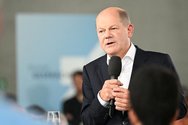 German Chancellor Scholz: Germany will go through winter without Russian gas ‼ Germany is likely to get through this winter crisis-free even if Russia's gas supply is halted - Scholz said. #Ukraine #Russia Ukraine #RussiaUkraine #Russia #StopPutinNow #Ukraine #UkraineRussia
