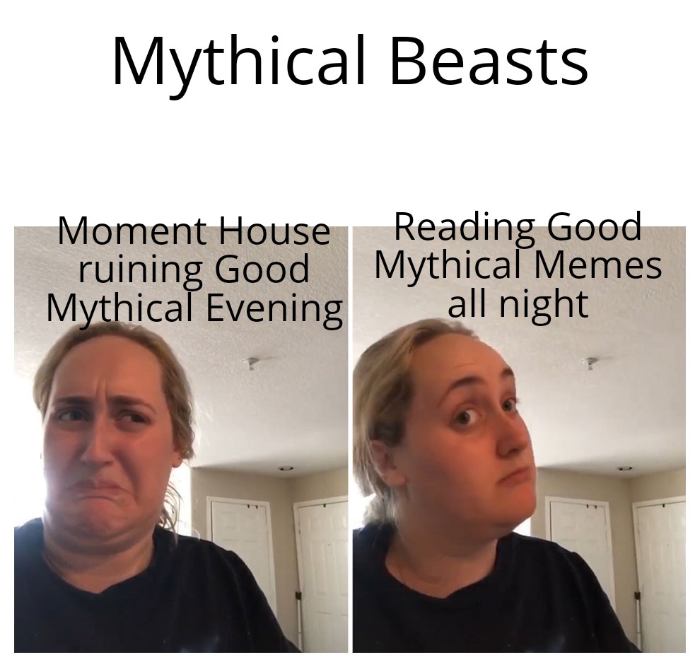 awkwardgum's tweet photo. @Mythical the event might have been a bust but all the Beasts still love and adore you! Love being part of this community #goodmythicalevening https://t.co/y3yXzZ72aE