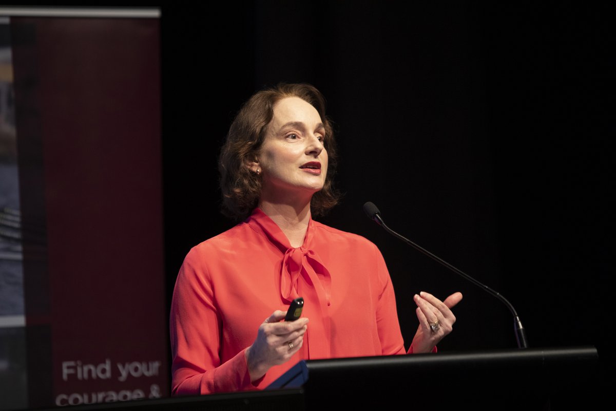 Gen_Institute's tweet photo. 'The Future of Medicine is Engineering' @GenFCJ was a fabulous event.  Dr Helen Frazer explained how AI is transforming Breast screening &amp; Dr Erol Harvey shared  insights into the evolution of healthcare with the new Aikenhead Centre for Medical Discovery @StVincentsMelb https://t.co/QYxdPlqDta