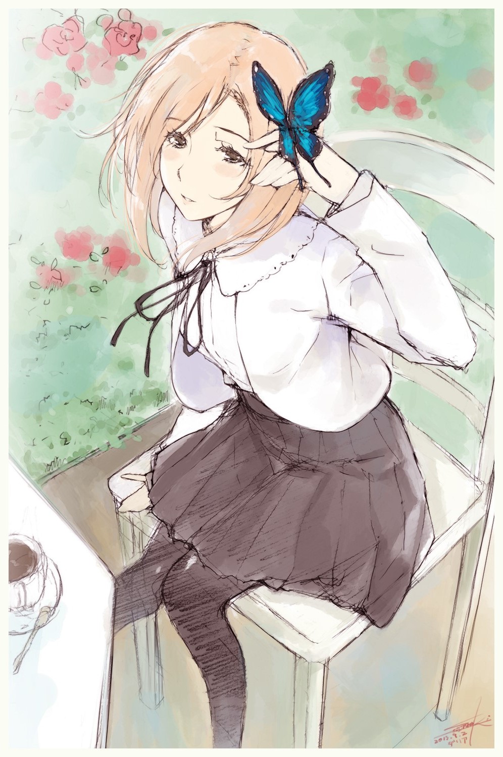 イノセントグレイ FLOWERS えりちどセット