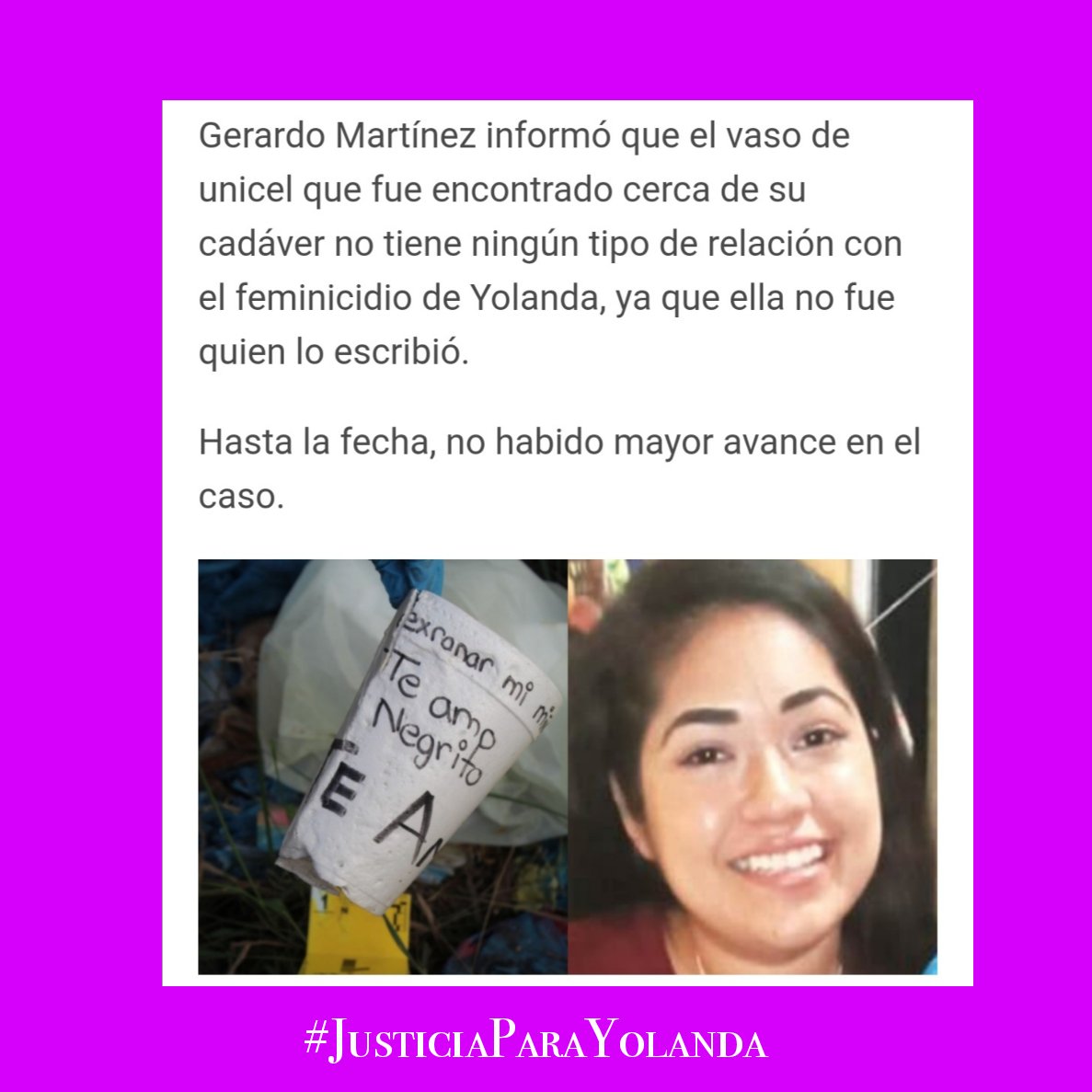Buscando A Yolanda Martinez Cadena tweet media
