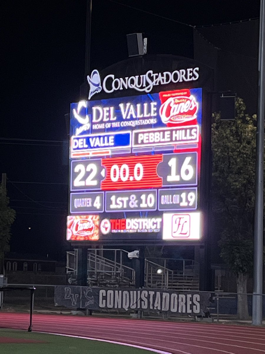 JV takes care of business!!! Great game!!! Only ⁦<a href="/DVHSYISD/">Del Valle HighSchool</a>⁩ #OFOD
