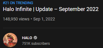 TheAgentAxel's tweet photo. This sums up how the Halo community feels about this update vid 343i. https://t.co/WcCzDDP4yp