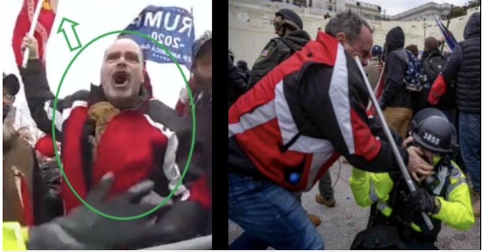 8w8h8y8's tweet photo. @MacFarlaneNews #Insurrectionist #ThomasWebster getting off easy. He's mocking the court, by continuing to claim:
- #Capitol Police attacked him
- He was defending himself
- He was showing the officer his hands
He should have gotten 20 years in prison.
The officer should sue him for assault. https://t.co/jzbMXBB6HQ