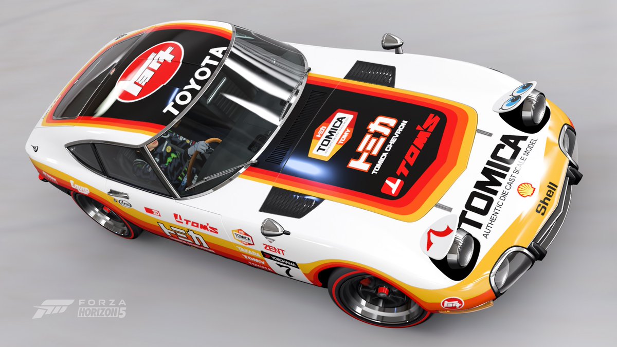 New TOMICA livery for the 1969 Toyota 2000 GT shared on Forza Horizon 5.
📸 taken at <a href="/StuiiDesign/">StuiiDesign</a> Low White Studio.
SC 🎨: 104 742 512
#ForzaPaintbooth #ForzaShare #FH5 #ForzaHorizon5 #TOYOTA #TOMICA #toms #TRD #Yokohama <a href="/ForzaHorizon/">Forza Horizon</a> <a href="/ForzaHorizonEsp/">Forza Horizon en Español</a>