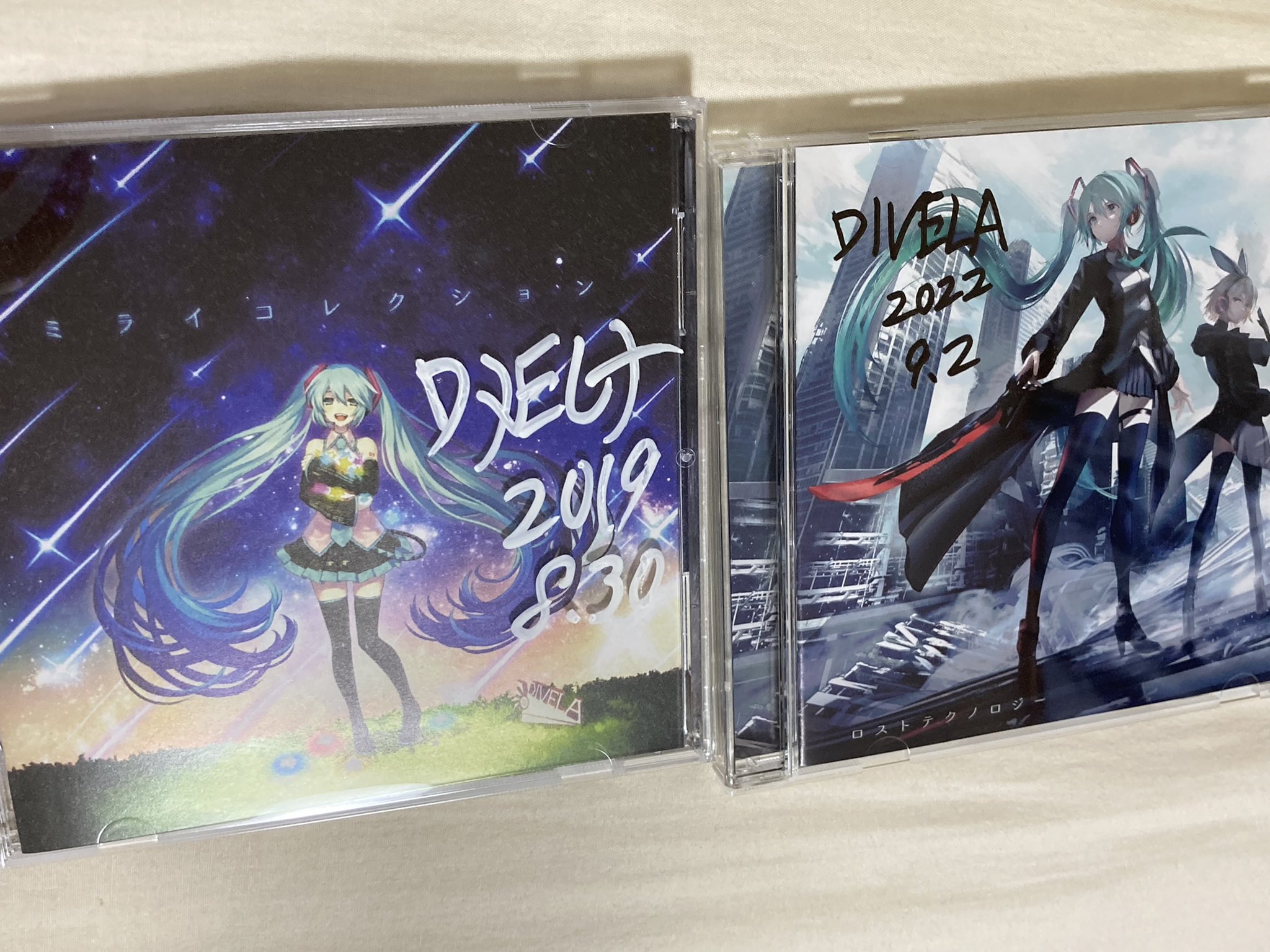 【保障できる】 DIVELA ミライコレクション 2019 サイン入り はめ込め アニメ