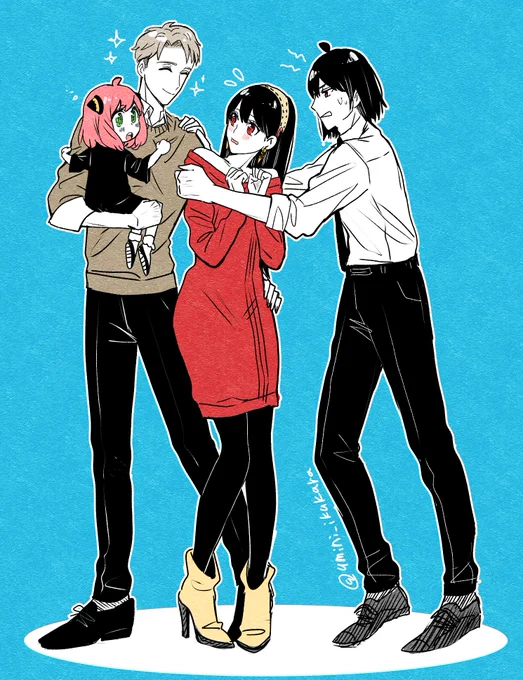 すぱいふぁみり～～#spyxfamilyfanart 