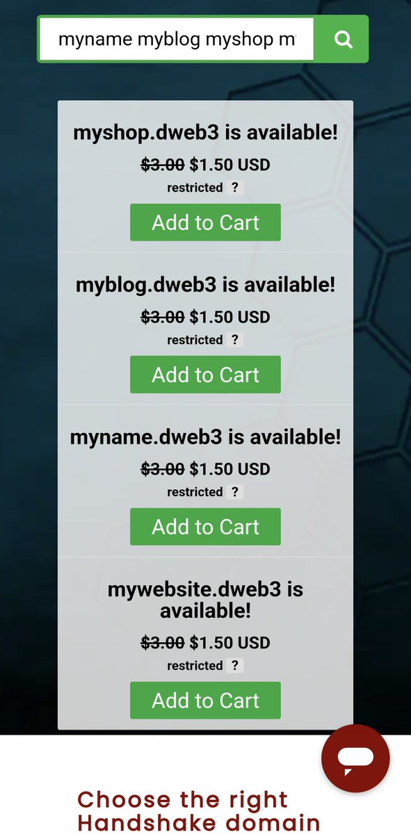 dweb3_tld's tweet image. #DWEB3 #ID1 #HNS #domains

encirca.com/handshake-dweb…