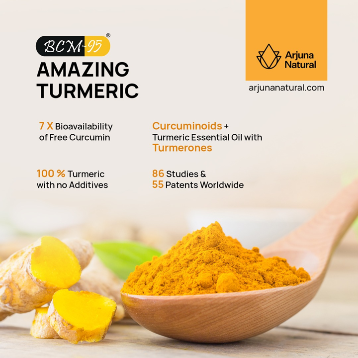 arjuna_natural's tweet photo. #BCM-95® (CURCUGREEN®) is #pureturmericextract with #enhancedbioavailability & #bioefficacy. #Curcumin with #turmericessentialoil enriched to 45% #Arturmerone (another #activeturmeric extract). https://t.co/6l77g5zfFY
