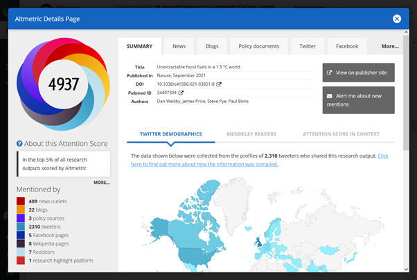UCLopenscience's tweet photo. Almetric is now available at @UCL. Check our new blog post to know what it is, how it works and what is next!
https://t.co/QBhWs15CiZ

#OpenScience #Bibliometrics https://t.co/i60GQJ4Uyq