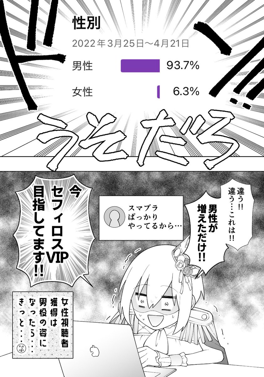 Vtuberさんの自己紹介漫画とか切り抜き漫画とかの有償依頼って需要あるかしらん…?
こういうの↓ 