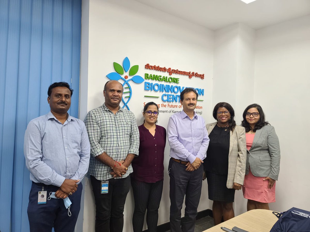 An exciting and insightful visit to the <a href="/Innovate_at_BBC/">Bioinnovation Centre</a>. Great meeting with Dr. Jitendra Kumar, MD and discussing collab opportunities. #lifesciences #Biotechnology <a href="/Cassandre_PM/">Cassandre (she/her/elle)</a> <a href="/TCS_SDC/">Trade Commissioner Service</a> <a href="/TradeTeamIndia/">TCS in India</a>