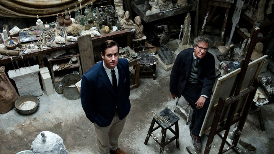 Dariasp2's tweet photo. I read in an interview that a friendship arose between the characters. Did you notice it? I had the feeling while watching the film that the portrait could never be finished.

#ArmieHammer 
Final portrait. https://t.co/7rF1uYJaw3