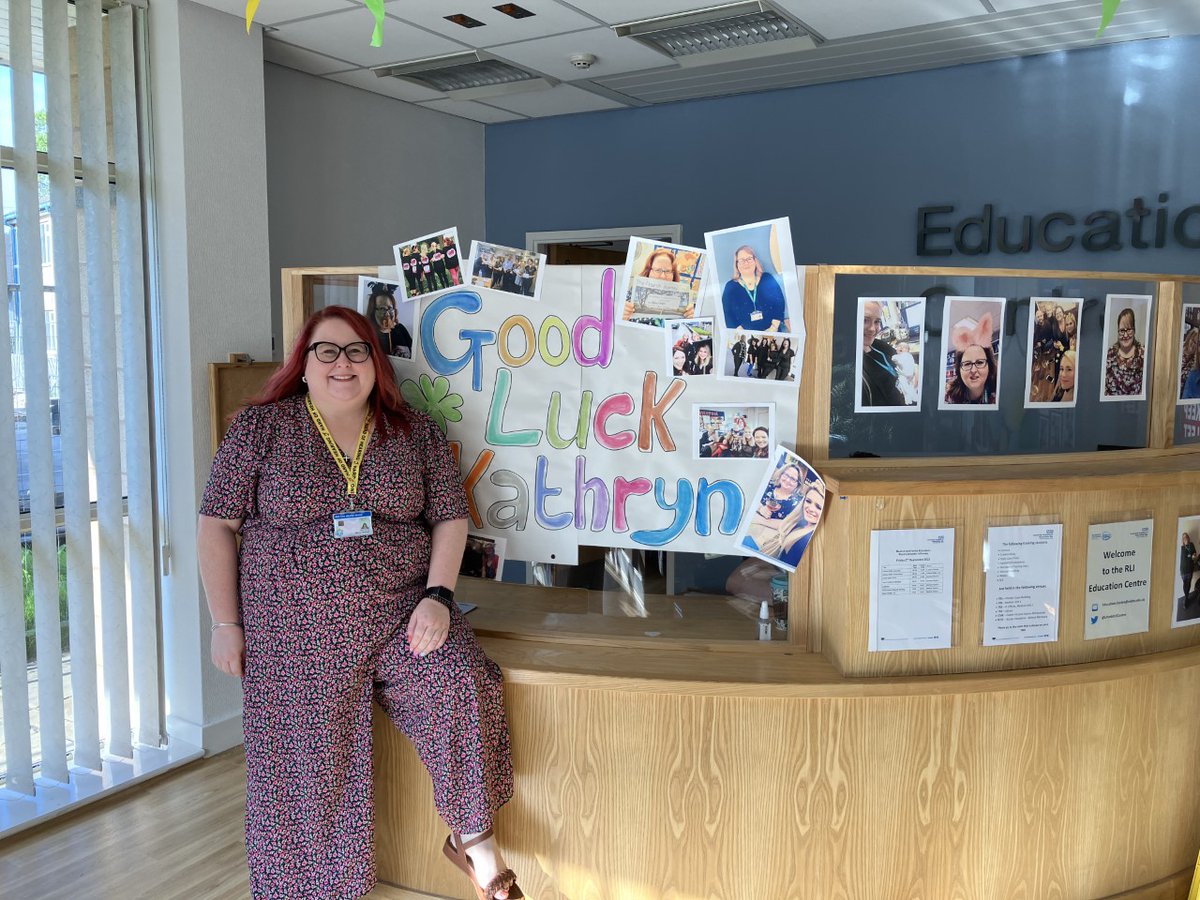UhmbtEdCentre's tweet photo. Goodluck to @katwinx78 in her new role with the NW Endoscopy Training Academy. You have been with the PGME Team since 2004 and you have been a supportive friend and colleague to all. Thank you for everything you will be truly missed❤ @aaroncumminsNHS https://t.co/DAdFwRKA5d