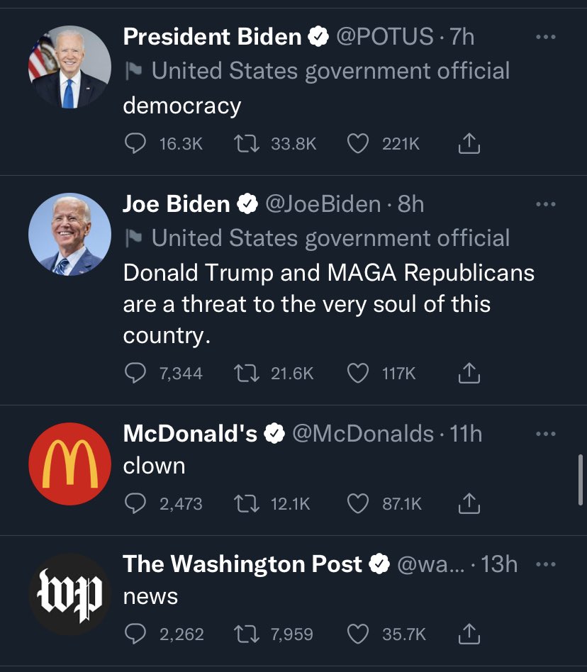 EuanBarker's tweet photo. There’s so many of these one-word tweets going out. Is there an explanation or has there been a glitch in the matrix? https://t.co/LxTRBKSUV7