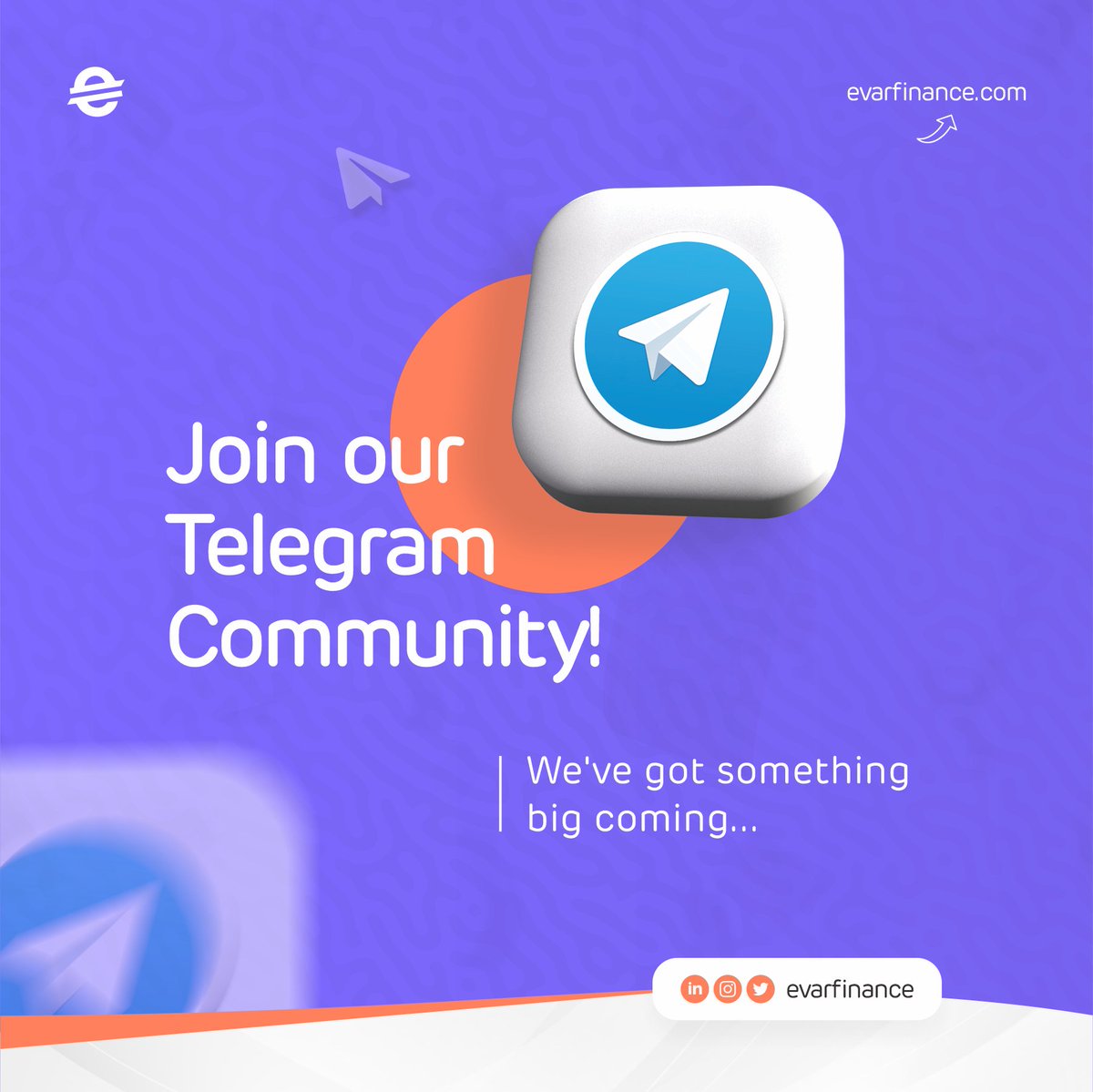 evarfinance's tweet photo. Friday is such a good day to share news such as this and that's exactly what we are doing! 

Something big will happening in the community this month, join now, join today and tell your crypto enthusiastic friends too. 

https://t.co/FdSvUrJWrR https://t.co/o7DIGsuVBt
