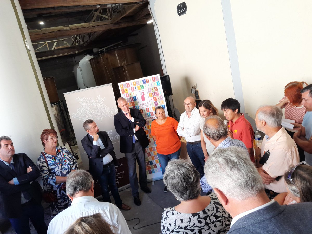 L'état interpellé sur 2 sujets majeurs : La problématique des viticulteurs assurés lors du gel 2021 qui n'ont pas droit aux aides, réponse sur la clause de revoyure courant septembre. La réforme HVE qui ne peut s'appliquer au 1er oct pour des raisons de marché sur ce millésime 22