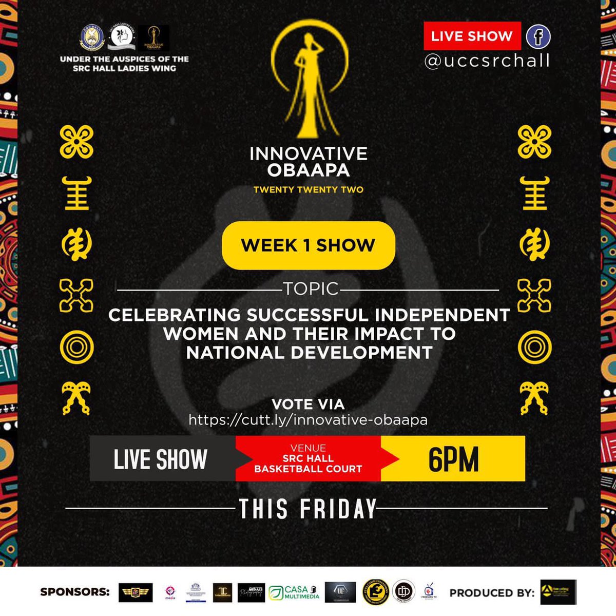 Come and experience the beautiful gifts of these ladies, as they exhibit their great potentials tonight 🔥🔥🔥#innovative_obaapa