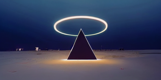 I've taken my <a href="/Shadertoy/">Shadertoy</a> render and asked #stablediffusion to turn it into a photograph. First picture is my input. I enjoy this combo because you can tweak your input precisely with math and get something stunning as a result.