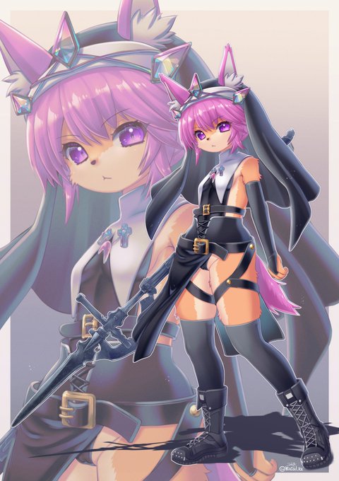 戦うけもシスターさん 