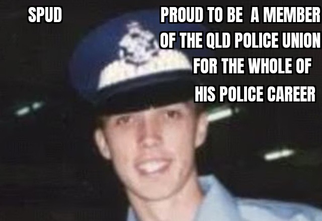 Saw a clip of Peter Dutton on #TheProjectTV again criticising the #JobsSummit because it was full of 'Union Thugs'.

Spud is a hypocrite because he has previously been quoted as being 'a proud member' of the Qld Police Union for the duration of his career as a police officer.