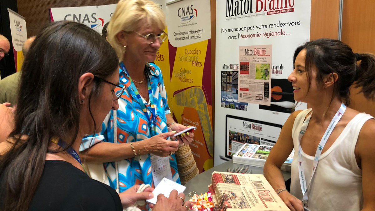 matotbraine's tweet photo. .@matotbraine est présent aujourd'hui et demain sur le Carrefour des élus à la @foiredechalons afin de vous présenter le journal et l'ensemble de nos services : #AnnoncesLégales, #formalités, #AppelsdOffres, etc. 

Flora, notre chargée de relations clientèle vous y attend ! ✨ https://t.co/1J7LwDQg89