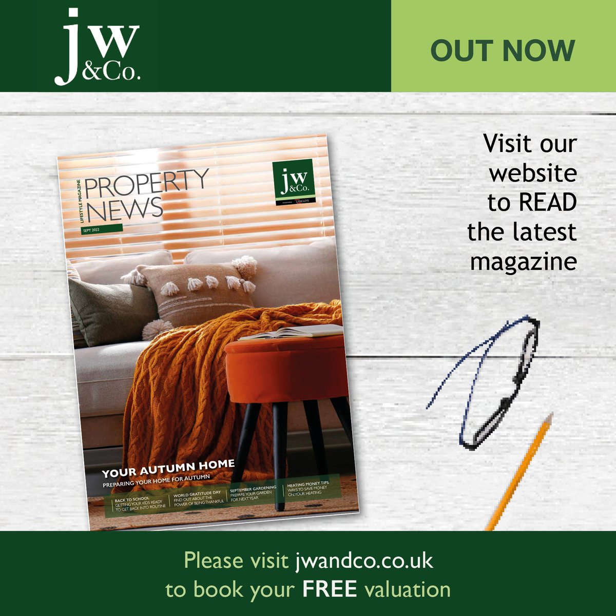 JWandCoLangleys's tweet photo. Our September magazine is out now! Click the link below to read your digital copy! 
#September #Magazine #EstateAgentsUK
https://t.co/8UZSxbemBe https://t.co/KJhff1FzCH