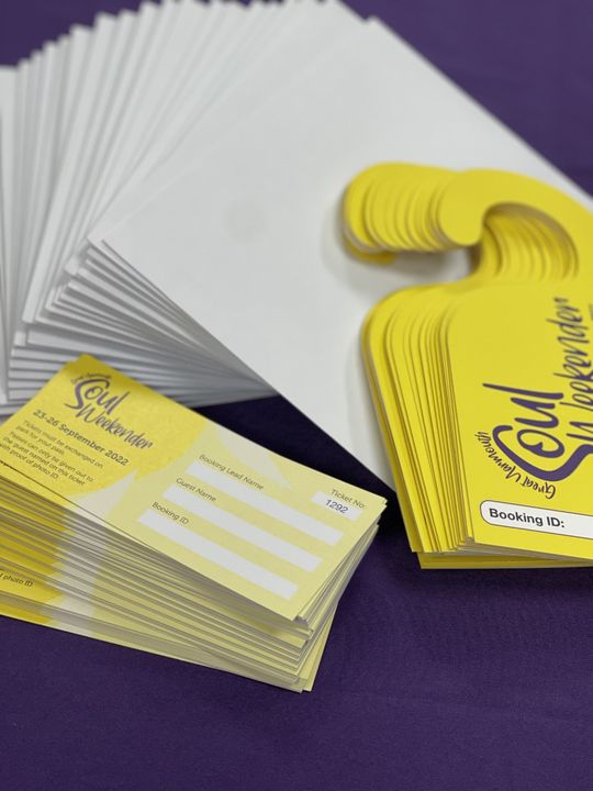 Watch the post!

A BIG batch of tickets and car hangers for Great Yarmouth Soul Weekender have recently been sent.  More being sent out soon.  The countdown is on!

#VauxhallHolidayPark #GreatYarmouthSoulWeekender #GYSW