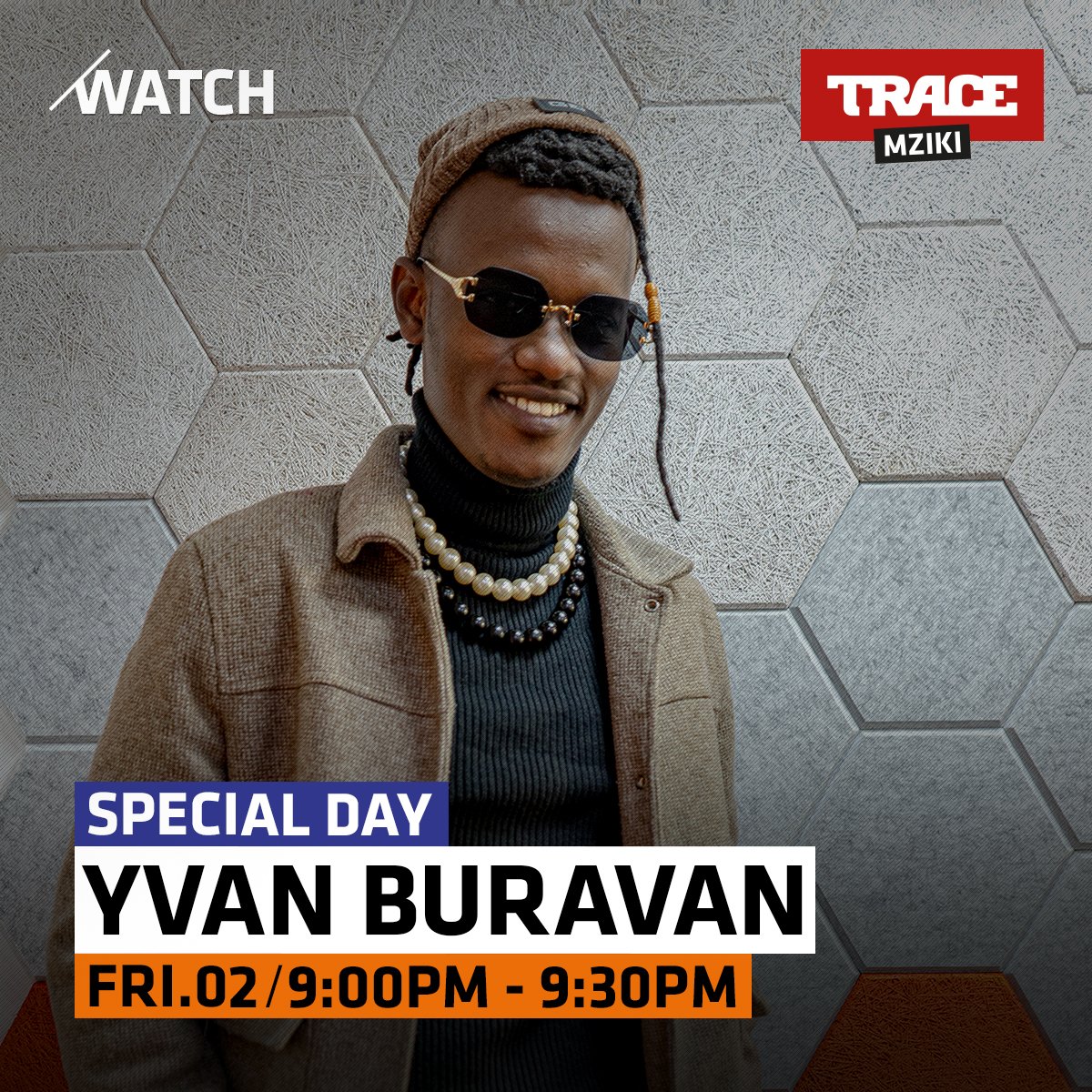 Your Star Will Always Shine. 
Your Legacy Will Live on Forever. 

Watch the #TraceMziki Special Day segment dedicated to <a href="/yvanburavan/">Yvan Buravan</a> TONIGHT from 9PM - 9:30PM EAT.