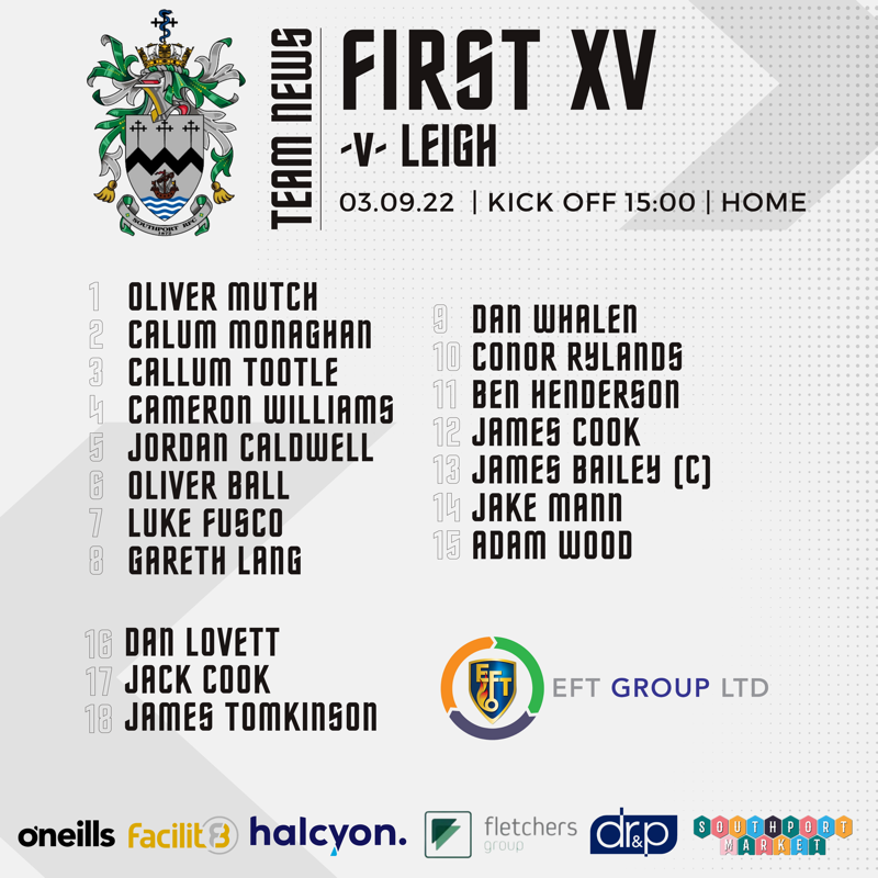 SouthportRFC's tweet photo. 🗞 𝐓𝐞𝐚𝐦 𝐍𝐞𝐰𝐬 | #SupportThePort
Here is the weekend team news for the #FirstXV, #SecondXV & #Colts👇