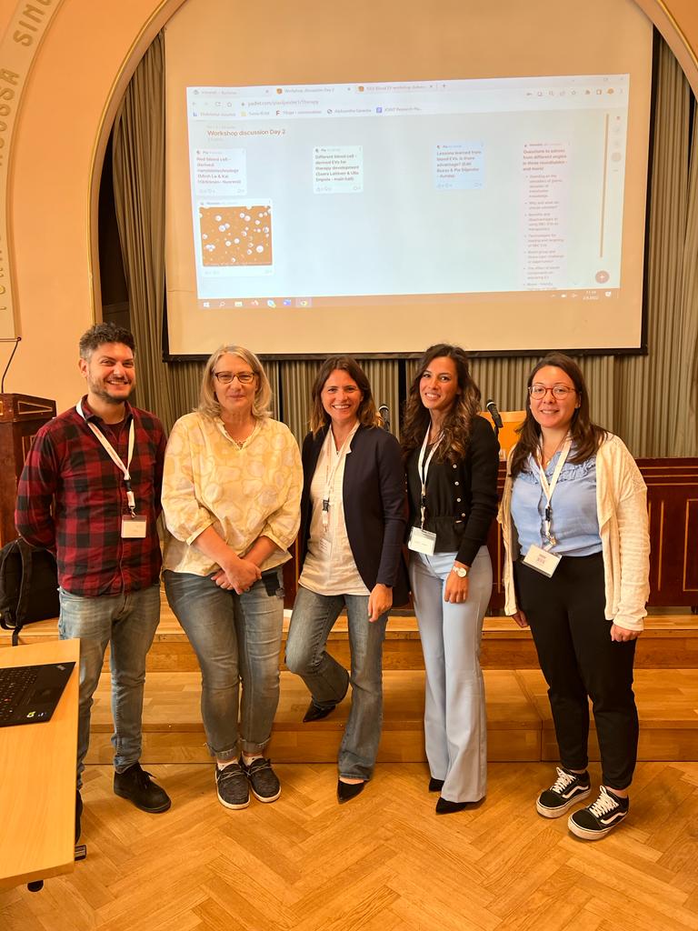 EVIta- Italian Society for Extracellular Vesicles (@evitasociety) on Twitter photo <a href="/EVItaSociety/">EVIta- Italian Society for Extracellular Vesicles</a> members joined <a href="/IsevOrg/">ISEV</a> super interesting and inspiring workshop on blood EVs! Thanks to the organizing committee!Saara Laitinen <a href="/3prms3/">Pia Siljander</a> <a href="/LenassiMetka/">Metka Lenassi</a> <a href="/KennethWWitwer/">Kenneth W Witwer (he/him)</a> Rienk Nieuwland Minh Le Kai Härkönen #helsinki <a href="/EVItaSociety/">EVIta- Italian Society for Extracellular Vesicles</a> members joined <a href="/IsevOrg/">ISEV</a> super interesting and inspiring workshop on blood EVs! Thanks to the organizing committee!Saara Laitinen <a href="/3prms3/">Pia Siljander</a> <a href="/LenassiMetka/">Metka Lenassi</a> <a href="/KennethWWitwer/">Kenneth W Witwer (he/him)</a> Rienk Nieuwland Minh Le Kai Härkönen #helsinki