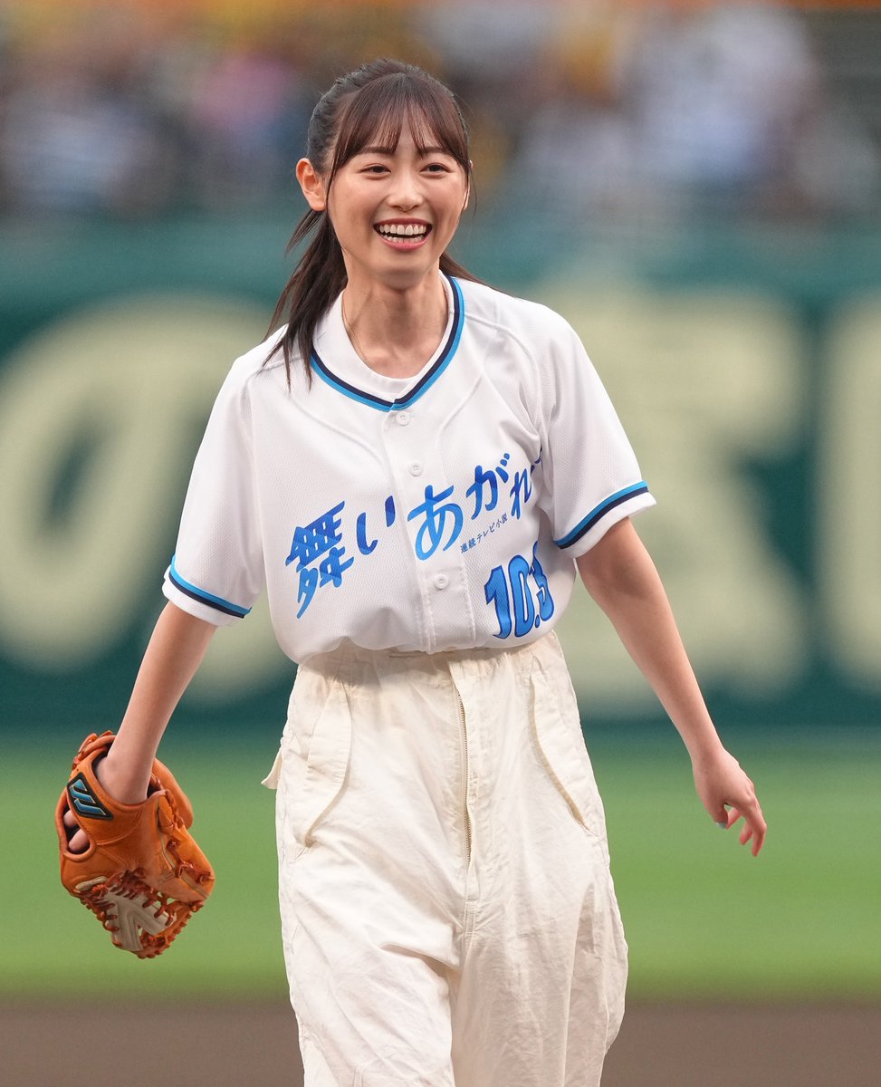 🔥#熱闘撮って出し🔥】 試合前には朝ドラ「#舞い上がれ！」のヒロイン