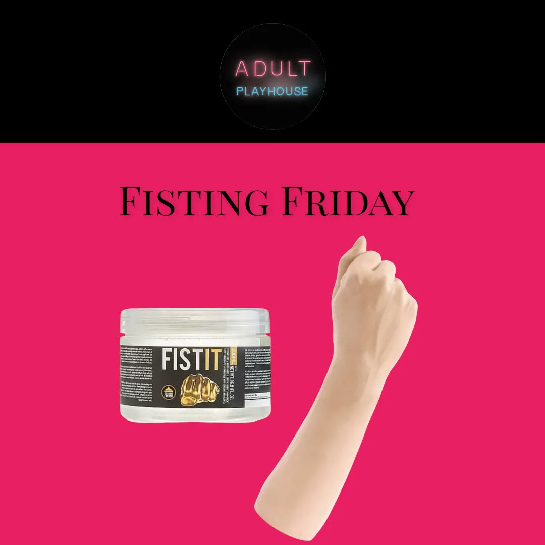 Fisting Friday 

Remember that lube is the key to success 🔑

buff.ly/3GOwXJ5