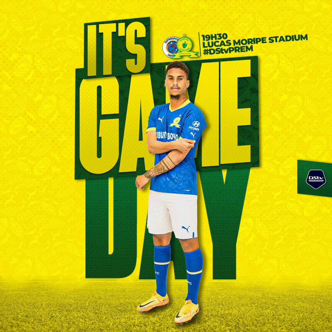 Masandawana's tweet image. 🚨𝑮 𝑨 𝑴 𝑬 𝑫 𝑨 𝒀🚨

🆚 SuperSport United 
⏰ 19H30
🏟️ Lucas Moripe Stadium
📺 SS 202 

#Sundowns #DStvPrem #TshwaneDerby