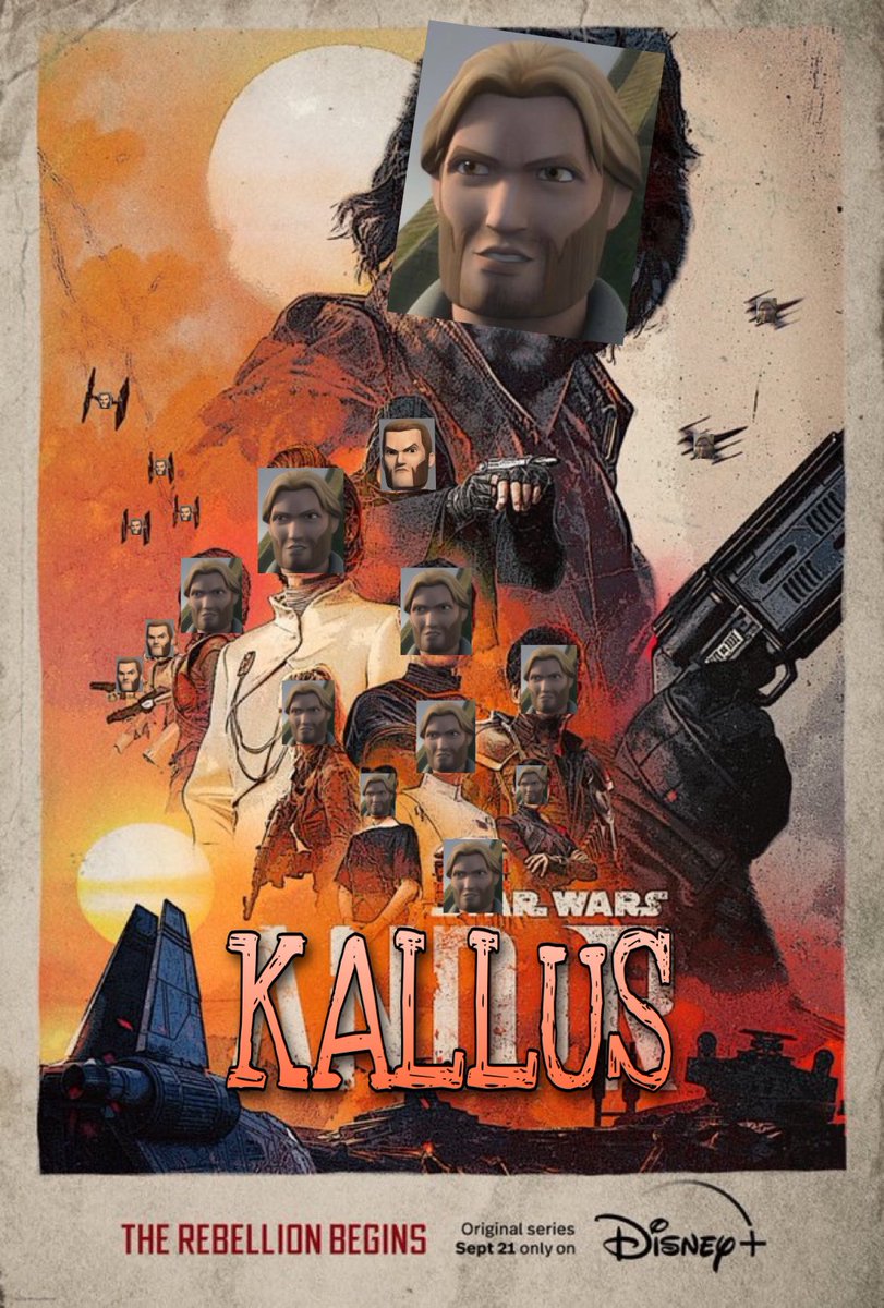 KenobisMustache's tweet photo. hunters month that cassians month that NO THIS IS KALLUS MONTH https://t.co/X3wFMrsids