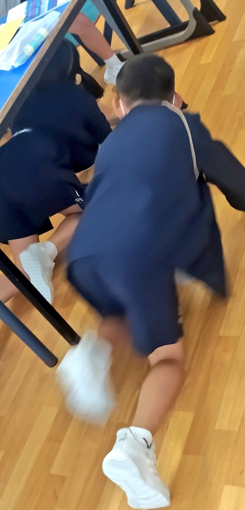Kinesthetic learning. G3 connecting their body with the order of the coordinates (x, y). Crawl (x-axis) Climb (y-axis) <a href="/EdTech_ISF/">EdTech @ The ISF Academy</a> #TeachMath