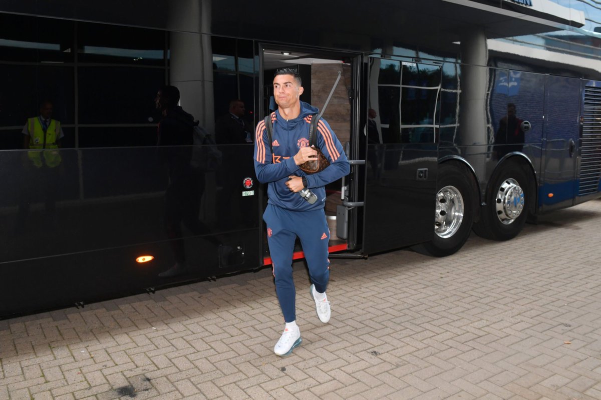 CriisHQ's tweet photo. Cristiano Ronaldo vs Leicester City
#LIEMUN https://t.co/wUTh0AdNiS