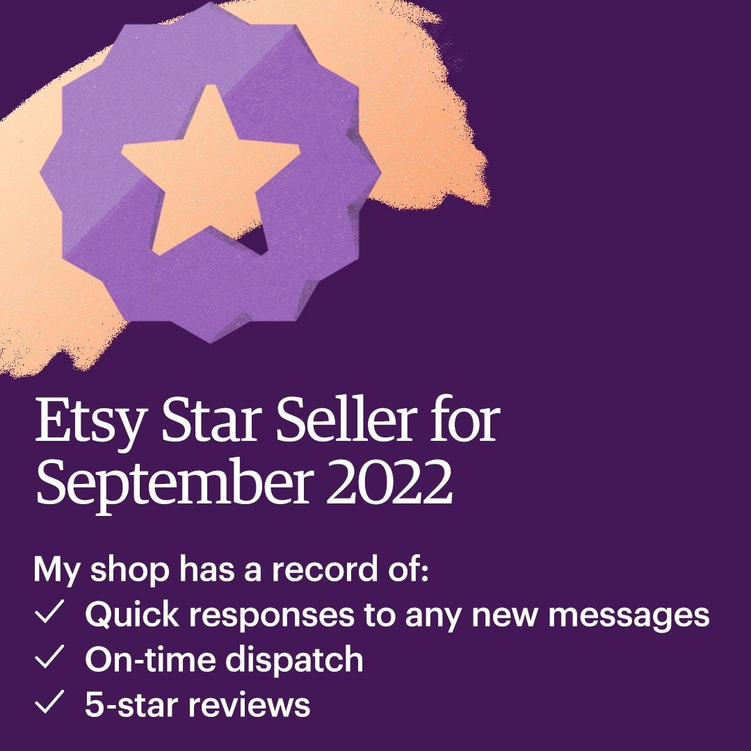 Well thank you to #etsy &amp; all my amazing customers ♡

If you would like to purchase from my #etsyshop you can find me here ♡

etsy.me/3ilmFWb

Looking for something unique?  message me♡

#MHHSBD #MJNWVIP #EarlyBiz #love #shoponline #UKMakers #crafts #CraftBizParty