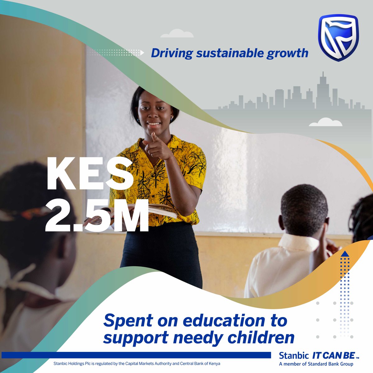 StanbicKE's tweet photo. Staying true to our purpose, we drove sustainable growth in MSMEs thanks to our #FutureNiDigital program. We enhanced digital skills by training over 50,000 entrepreneurs and disbursed KES 37.9M grant funding through strategic partnerships. #ItCanBe #StanbicHalfYearResults2022 https://t.co/j9MwHwsETZ