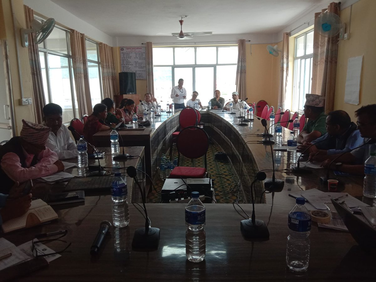 Our team of trainers successfully completed capacity building in Madi Rural Municipality &amp; Pyuthan Municipality (in Lumbini province) on Disaster Risk Management Localization Manual
#disasterriskreduction #disastermanagement #disasterresponse #disasterrecovery #disastermitigation